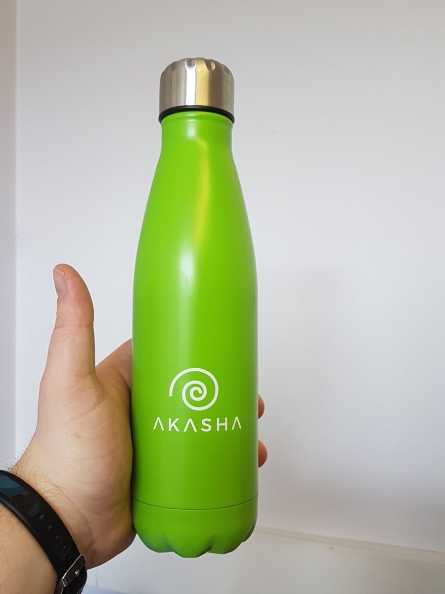 Here is an example of their bottles. I imagine you'll see these more and more around campus as their popularity increases ! #NewmanGoesGreen