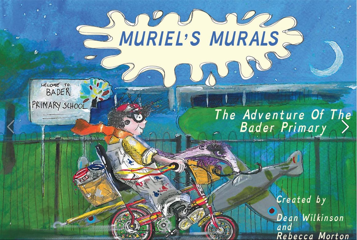 MurielsMurals's tweet photo. Muriel had a fab World Book Day @retreatstaines Plenty of craft,  designing Wazzocks and Skellingtones and a cosy bit of story reading form The Adventure of The Bader Primary School @BaderPrimary @Dwilkinson147 @Lexie_Mouse @KenilworthBook @autumnrosewell @RichMortonSound https://t.co/9vNQoQSHSi