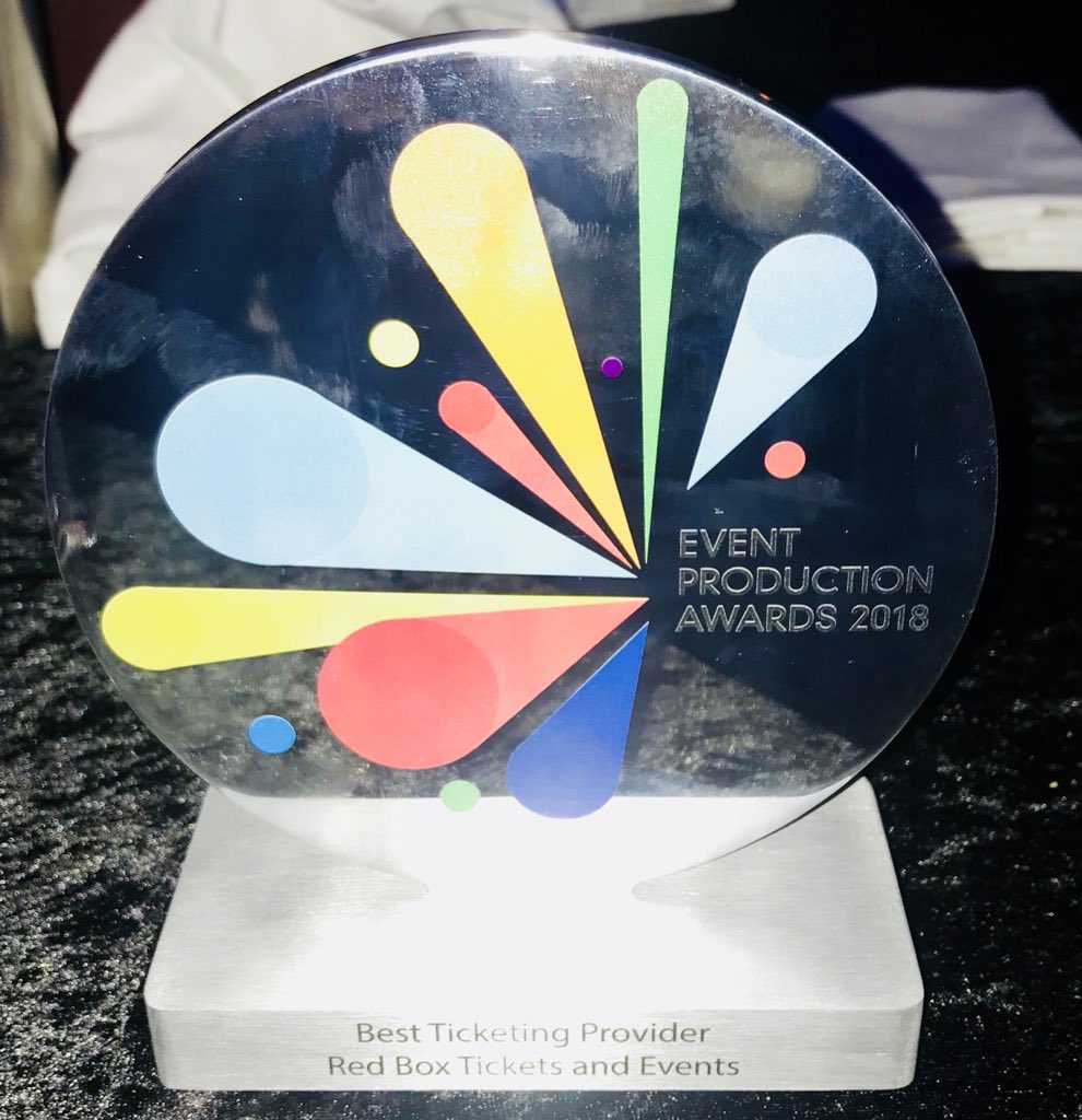 Redbox_Events's tweet photo. Our #MondayMotivation has never been better after winning our #award @eventprodawards last week! Feeling chuffed and driven this week! #marketing #bestticketprovider #london https://t.co/ra5FRCxPNw