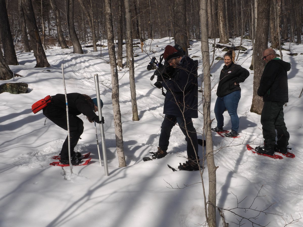 SwbaileyFs's tweet photo. Tracking snow and all aspects of the water cycle @HubbardBrookNH Keep your eyes open for highlights @NHChronicle https://t.co/n3eUdLNfKN