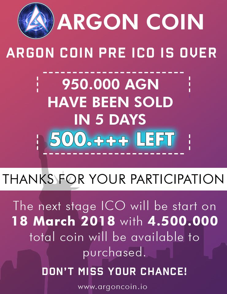 ArgonCoin's tweet photo. #Argoncoin #ICO #Bitcoin #Cryptocurency https://t.co/VuEc1nDiYY