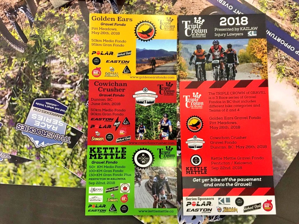 PlanetFoods's tweet photo. Ready for the races.2018 is set  @LittleBigShotCA @StokedOats @HoneyStinger @TRockiesEvents @KckngHrseCoffee https://t.co/nS8EIwPG43