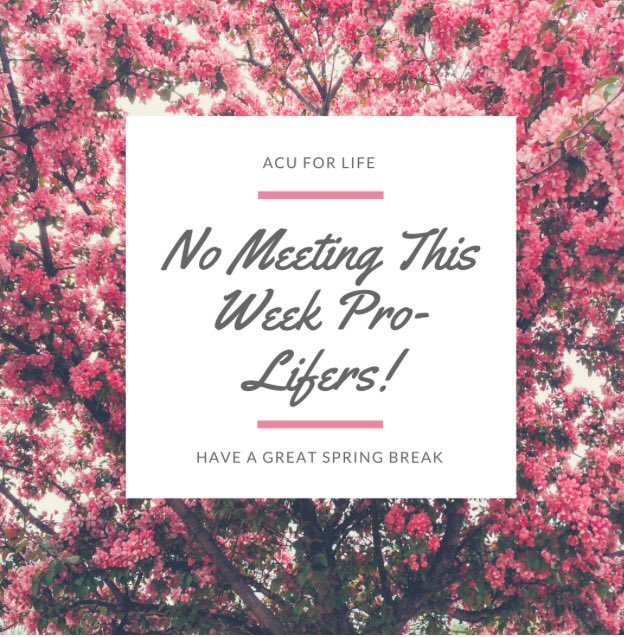 One week until spring break and we could not be more excited! No meeting this week, but we will resume when we get back!