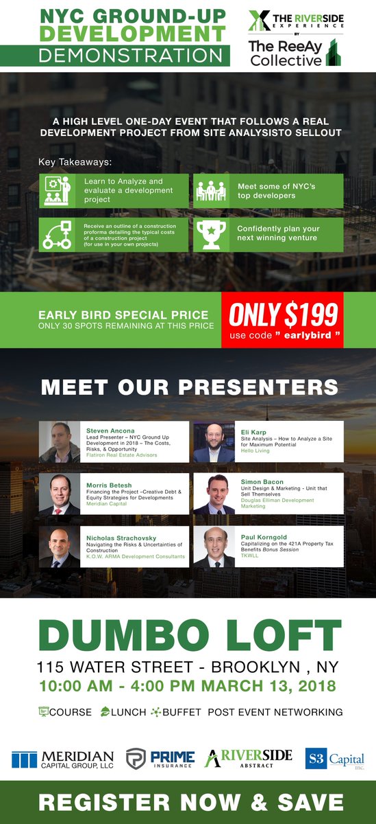 KOW Building Consultants is proud to announce Nicholas Strachovsky: CEO of our Owners Representation Division - "ARMA" as a Presenter and will be discussing "Navigating the Risks &amp; Uncertainties of Construction". 
#ownersrepresentation #kowbuildingconsultants #dumboloft
