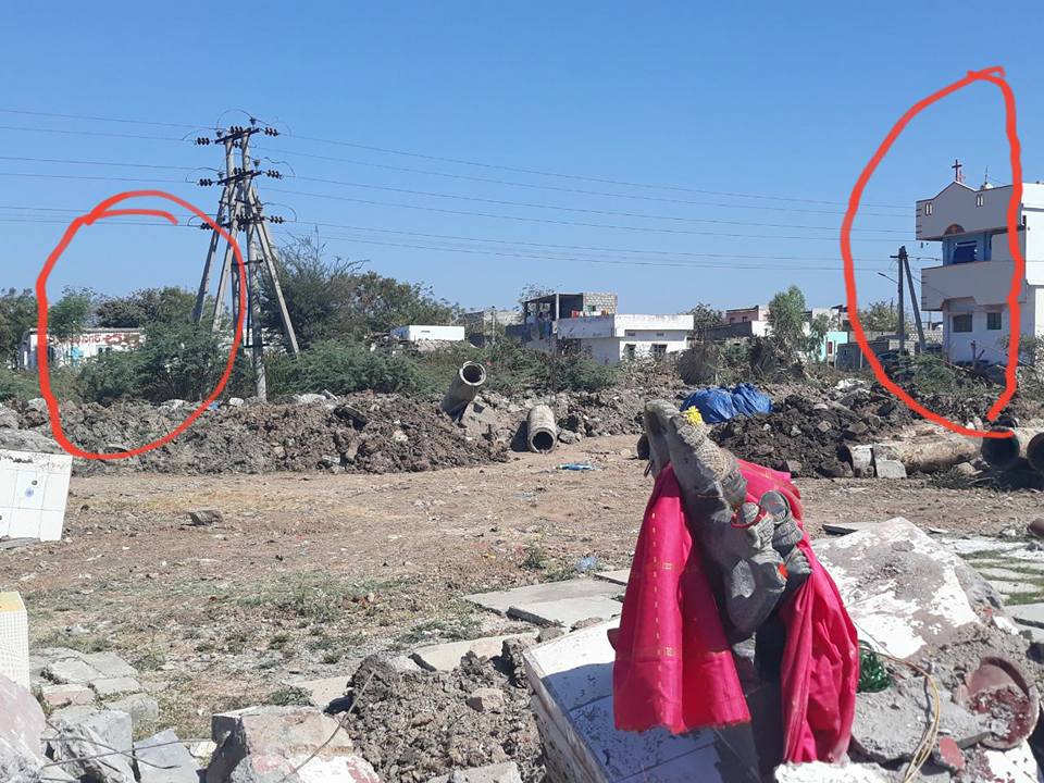 SriRamanatha's tweet photo. Many Hindu temples are being demolished in Andhra Pradesh continuously. We need to reclaim all Hindu temples and our Dharma to protect it from anti-Hindu forces. #reclaimtemples #savehindutemples https://t.co/SdaVVgUikd