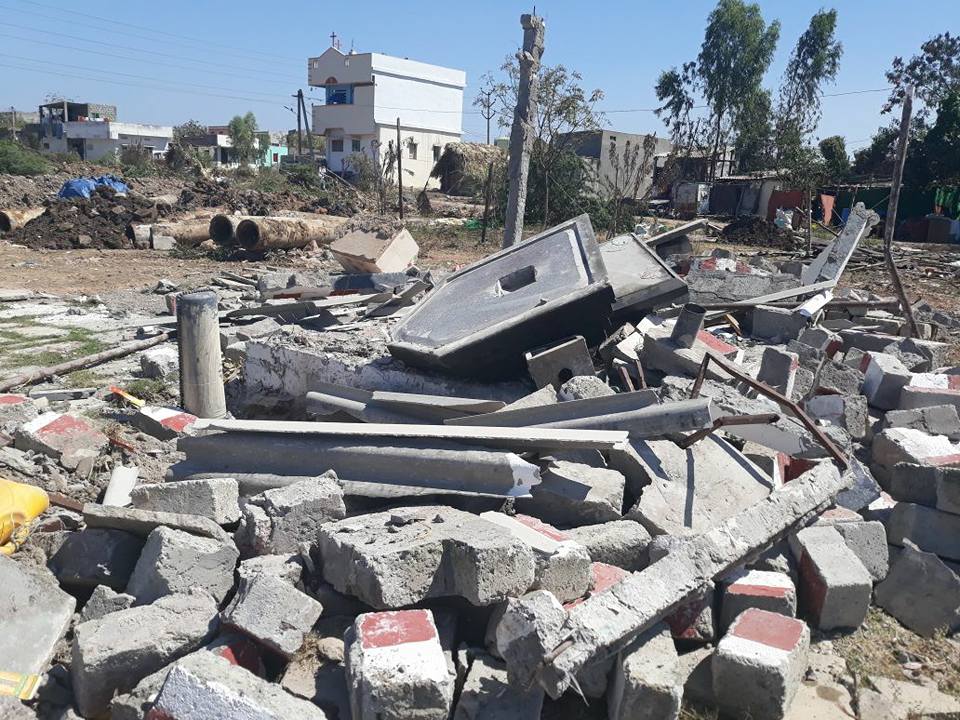 SriRamanatha's tweet photo. Many Hindu temples are being demolished in Andhra Pradesh continuously. We need to reclaim all Hindu temples and our Dharma to protect it from anti-Hindu forces. #reclaimtemples #savehindutemples https://t.co/SdaVVgUikd