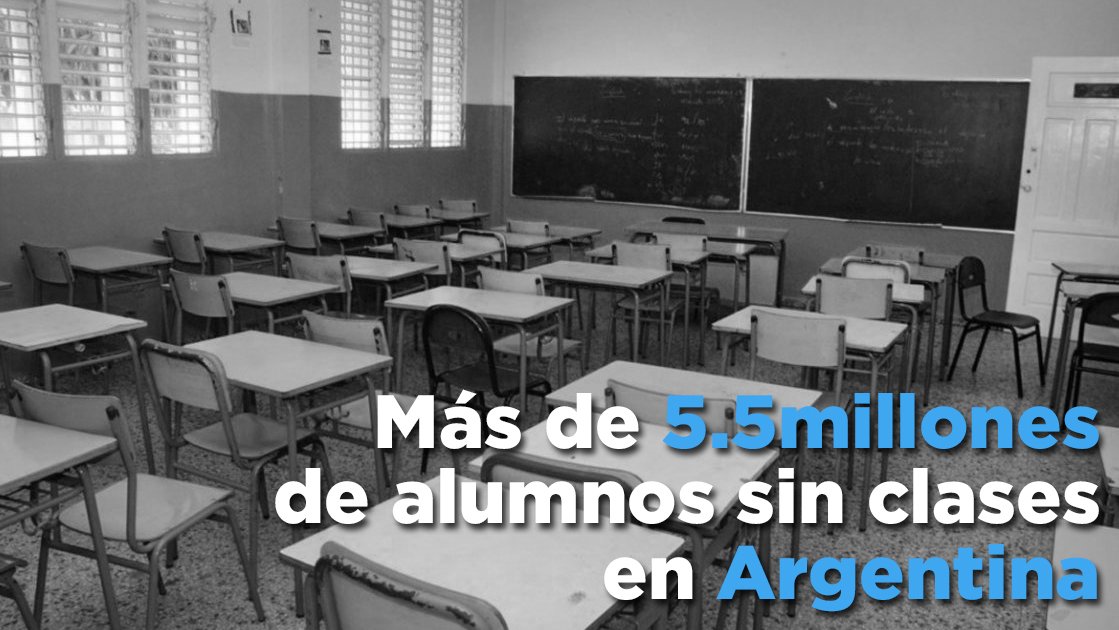 SomosFR's tweet photo. #VolvemosAClases La irresponsabilidad de #Kambiemos en no cerrar paritarias con los docentes, trae como consecuencia que más de 5.5millones de alumnos hoy no puedan iniciar las clases.
Para esta gestión la educación pública no es prioridad. #OtraEducacionEsPosible https://t.co/lusiIYWE6A