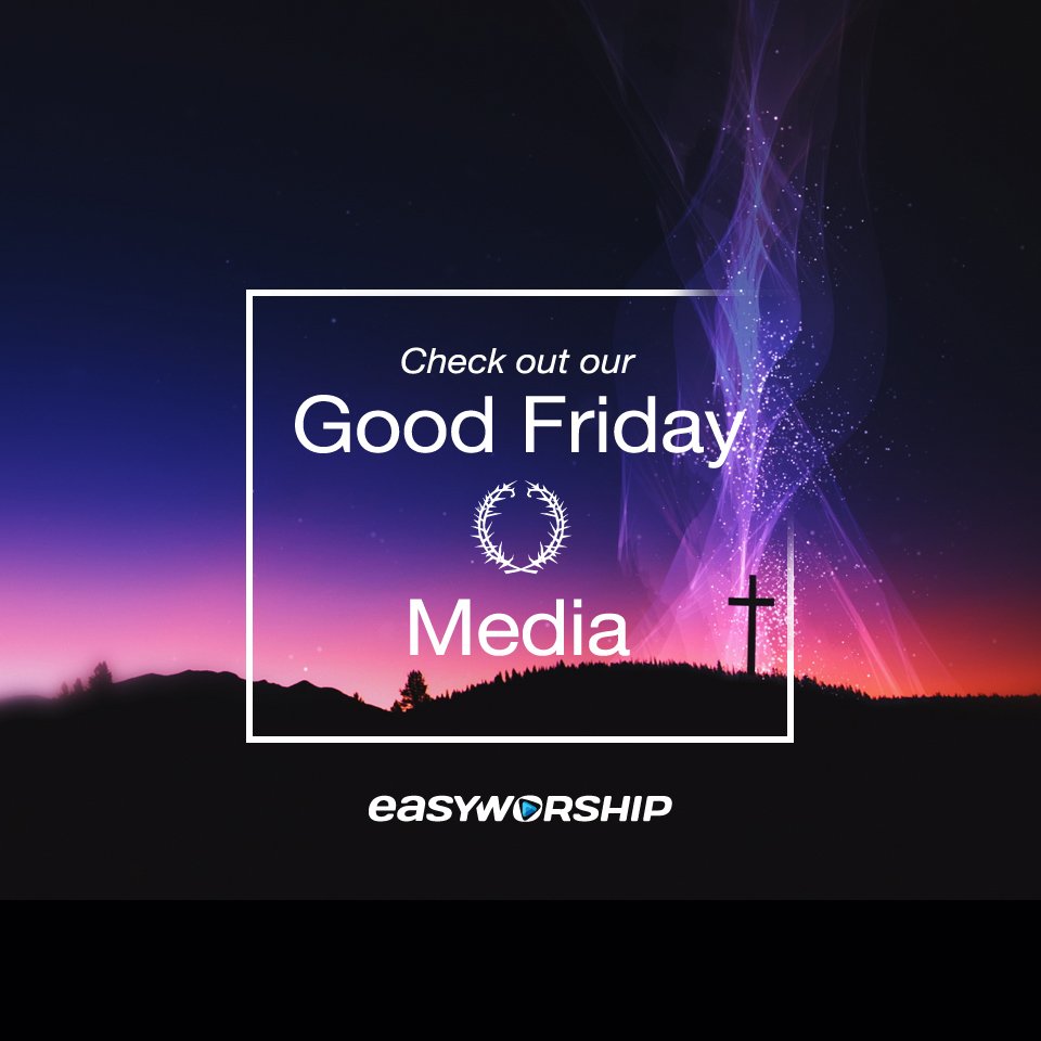 EasyWorshipHelp's tweet photo. If you're planning your Good Friday service, we've got some great pieces from @freebridgemedia, @hyperpixels, @JourneyBoxMedia and more! https://t.co/MivrbsI8ZG https://t.co/LHcWMVAX1D