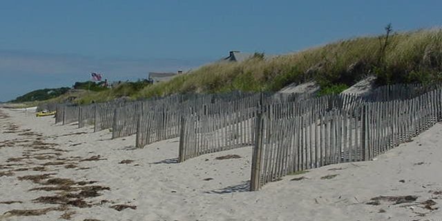 MassCZM's tweet photo. This fact sheet describes how #SandFencing can help address #CoastalErosion problems: https://t.co/va2ucUa3ts https://t.co/831HC9qniz