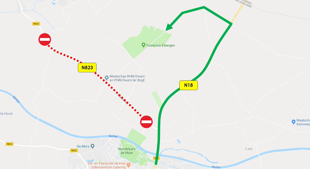 LET OP! De Bijenkamp is deze week niet via de N823 (Needseweg) bereikbaar. fceibergen.nl/bereikbaarheid…