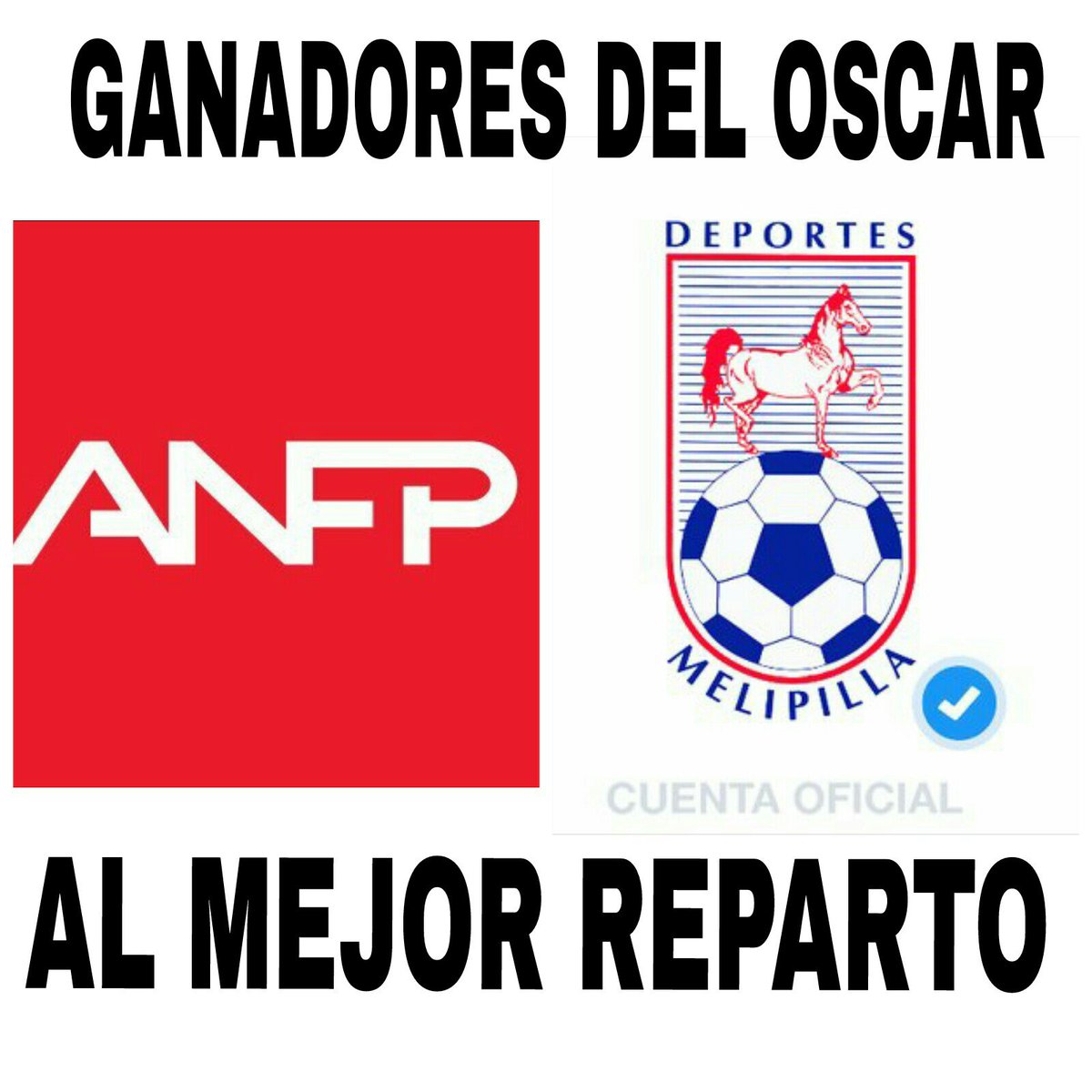 EliasOl79503815's tweet photo. LOS VERDADEROS GANADORES DEL PREMIO OSCAR @ANFPChile @hp_navarro @carloto9 @RomiCepedaA @kekotago @SergioT82403514 @depvallenar @RumboaPrimeraCL @primerabdechile @portalenascenso @enelcamarin @kandyuc @gustavohuerta @sdg_oficial @Pogaldeg @PasionDv @MarceloMunozP @cdmelipilla https://t.co/eCpcvhjE90