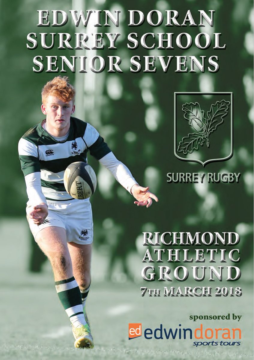 SurreyRugbySch's tweet photo. See the cover of the @edwindoransport @SurreyRugbySch 7s programme @StJohns_Rugby
#EDSS7 #SurreySchools7s https://t.co/A8gdVj904r