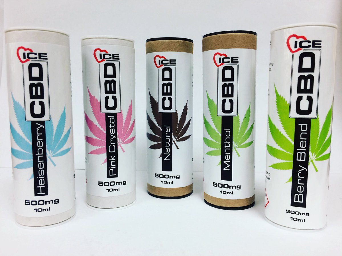 Back in stock CBD vape liquids