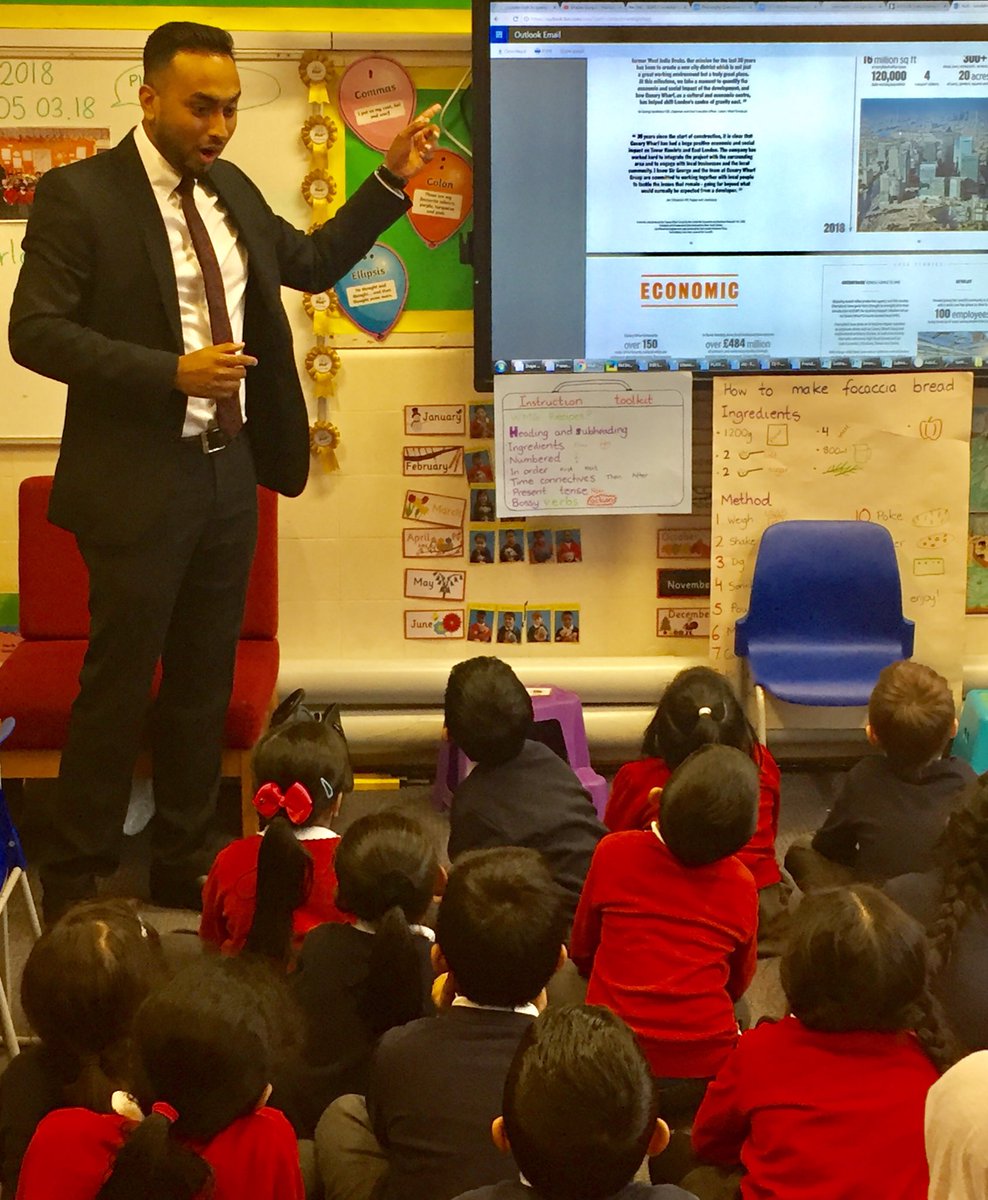 MayflowerSch's tweet photo. Thank you Madiha’s Dad ex Mayflower pupil! For telling #Rayclass about being an accountant https://t.co/Ptfq5fgoMq