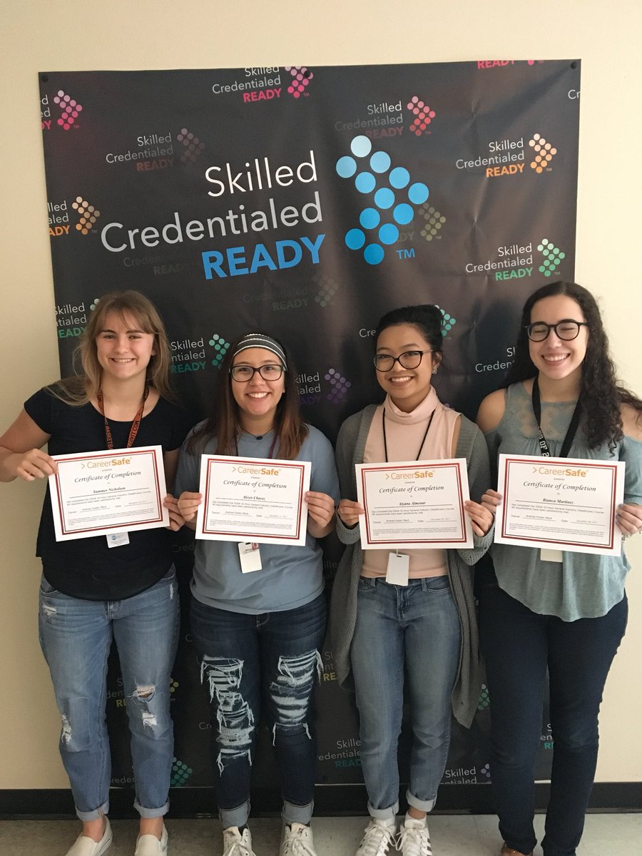 BNHSBiomed's tweet image. OSHA Healthcare Certified! #skilled #credentialed #ready @NisdCTE