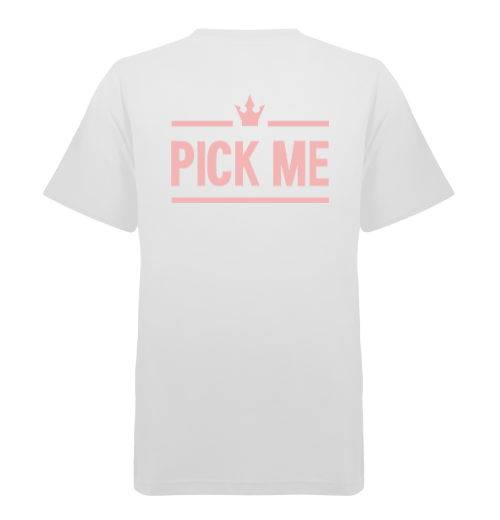 daehwicuties's tweet photo. เสื้อ Pick me ค่า ด้านหลังเขียนว่า PICK ME ตัวละ 300 รวมส่งค่ะ อีก2-3อาทิตย์จะมีให้เลือกเมนด้านหน้านะคะ ตอนนี้กำลังทำแบบอยู่ค่ะ #ตลาดนัดวนว #ตลาดนัดวอนนาวัน #ตลาดนัดPRODUCE101 #ตลาดนัดWANNAONE #ตลาดนัดรวมด้อม สนใจติดต่อ DM มาเลยนะคะ 🙏💘 line : @asx8423k https://t.co/vOpZSfsx0p