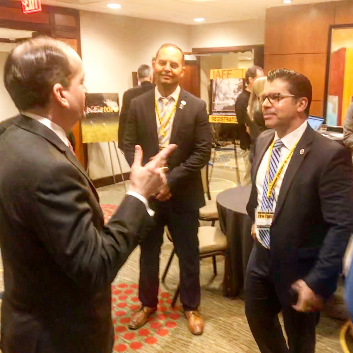 OmarBlancoFL's tweet image. Great conversation today with US Secretary of Labor and Miami’s own Sec. R. Alexander Acosta #local1403 #mdfr #iaff @SecretaryAcosta @local1403 @IAFFNewsDesk