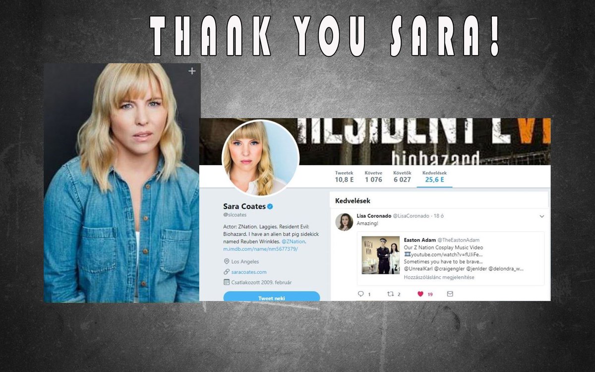 CactusFireworks's tweet photo. Sara Coattes aka Serena "piegirl" saw our video too and liked it :) 

WATCH IT 🖥️: https://t.co/CZSIO5vHyG
#znation #saracoates https://t.co/cqr0XFx3ir