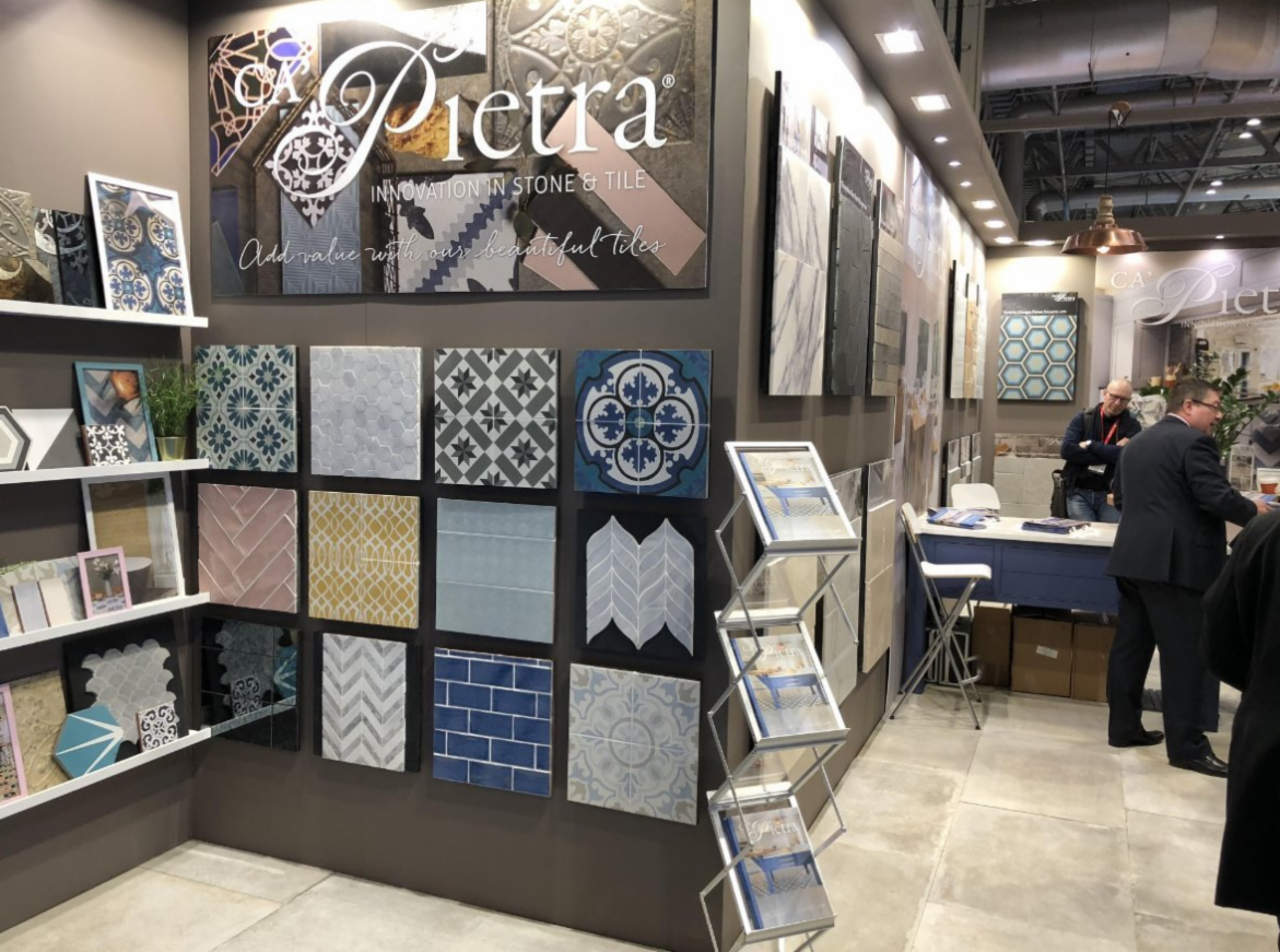 CaPietra's tweet photo. The start of a busy week at @kbblive for everyone at @CaPietra - be sure to visit us on stand 085 to discover our latest collection and much more! 📸 #kbb2018 #kbblive #designthinking #capietra https://t.co/d3pHhlR26Y