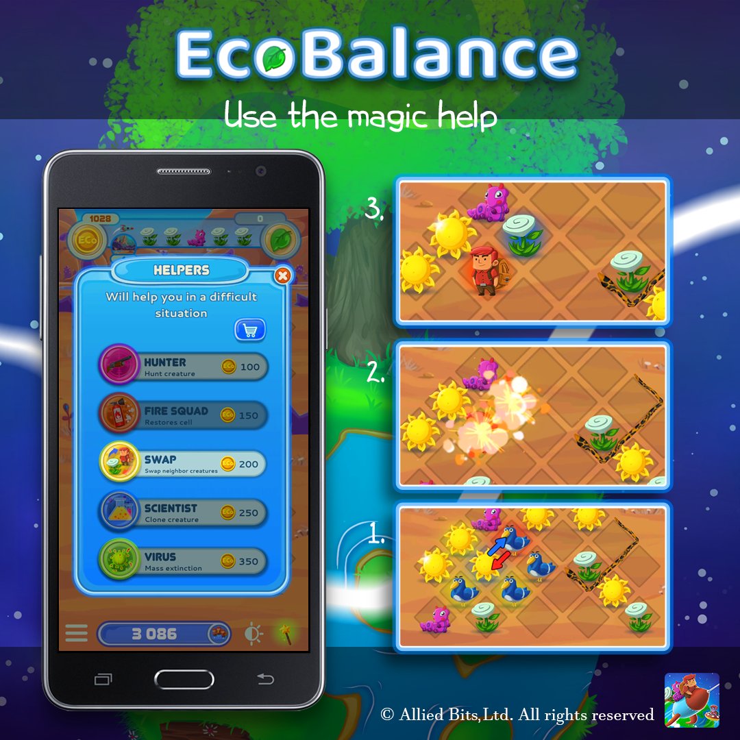 Does the situation look hard on the game field? Are you hesitating, how to act? Use the magic help! The Swap helper will let you exchange places of two adjacent creatures, and the victory will be yours. m.onelink.me/8d28ed41 
#indiegame #android #ios #gamedev #IndieGameDev