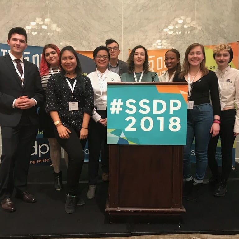 SSDP_UAlbany's tweet photo. Thanks to all the chapters, speakers, staff, and volunteers for a fantastic #SSDP2018! https://t.co/pTjeTHoyHK