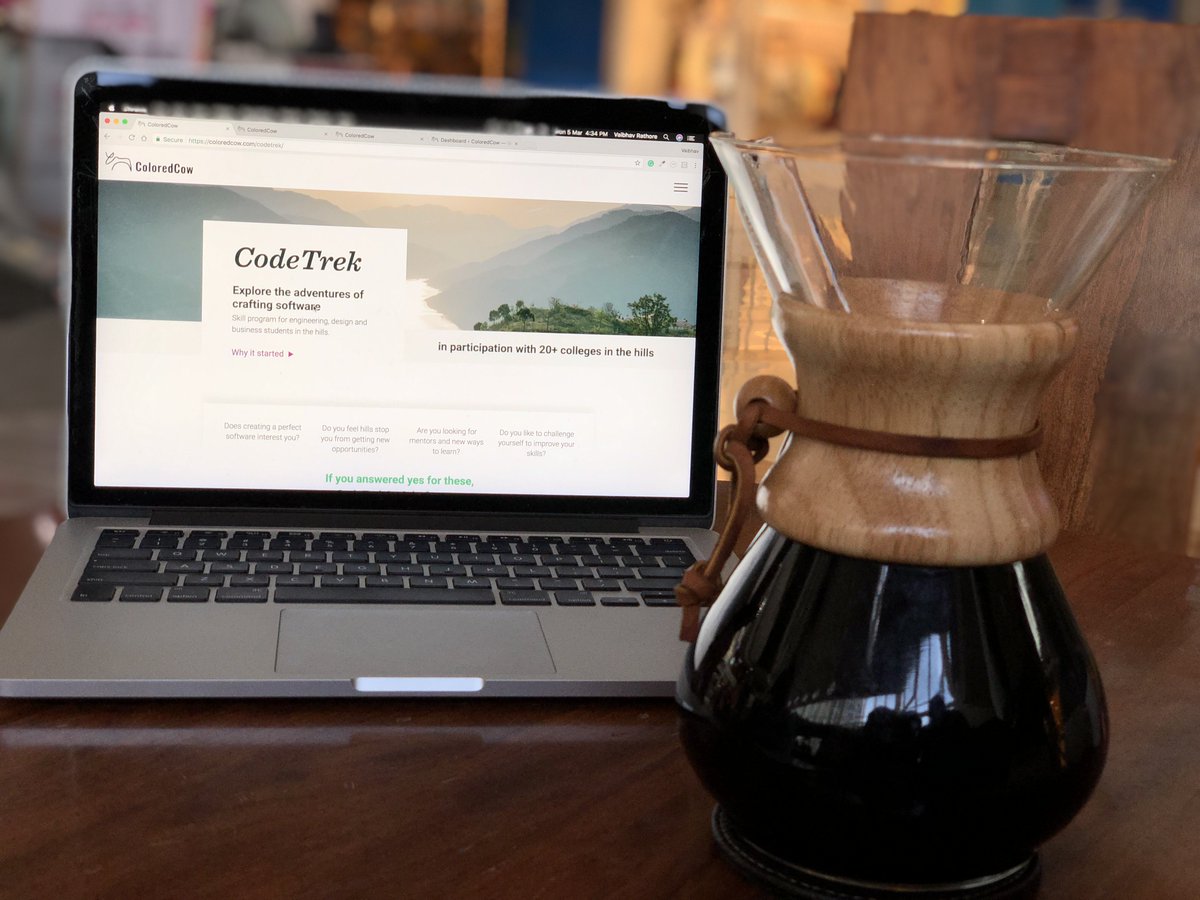 ColoredCowHQ's tweet photo. Our love for coffee is as great as our love for sharing. Happy to announce more tech bootcamps launching soon on CodeTrek.
Covering topics from hottest front-end techs to the mighty DevOps. Did someone say Vue.js?

Time to gear up!
https://t.co/l1RXgFFblK

#learningtech #codetrek https://t.co/Vfu7EfoGXb