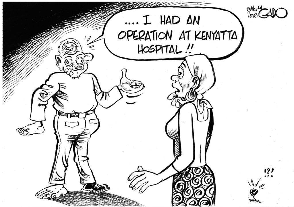 iGaddo's tweet photo. Kenyatta Hospital Scandal - Gado https://t.co/lUlnEtgh7l https://t.co/dbJfUibYXl
