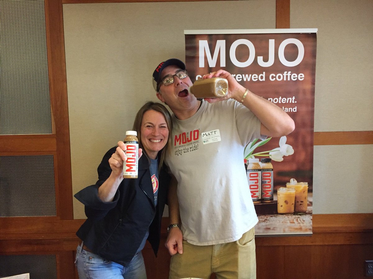 #LFTS18 #minalumni <a href="/mojocoffees/">MOJO Cold Brew</a> is raring to go today...and dare we say, everyday!
