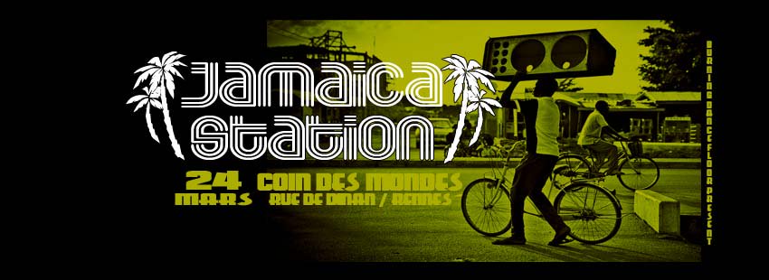 Tr3ligS's tweet photo. Jamaïca Station / 24 MARS / Rennes City@ Coin Des Mondes / 21H-01H / Gratuit#reggaevibes #tr3ligSelecta #coindesmondes https://t.co/x6bktavkJo