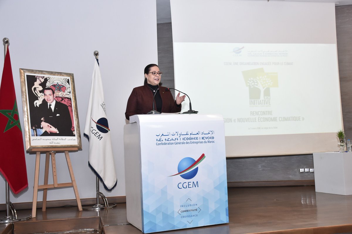 Lancement aujourd'hui de la vision "nouvelle économie climatique" du secteur privé marocain <a href="/CGEM_MA/">CGEM</a> <a href="/SEDD/">sedat</a> <a href="/COP22/">COP22</a> <a href="/COP23/">COP23</a> @Talanoadialogue