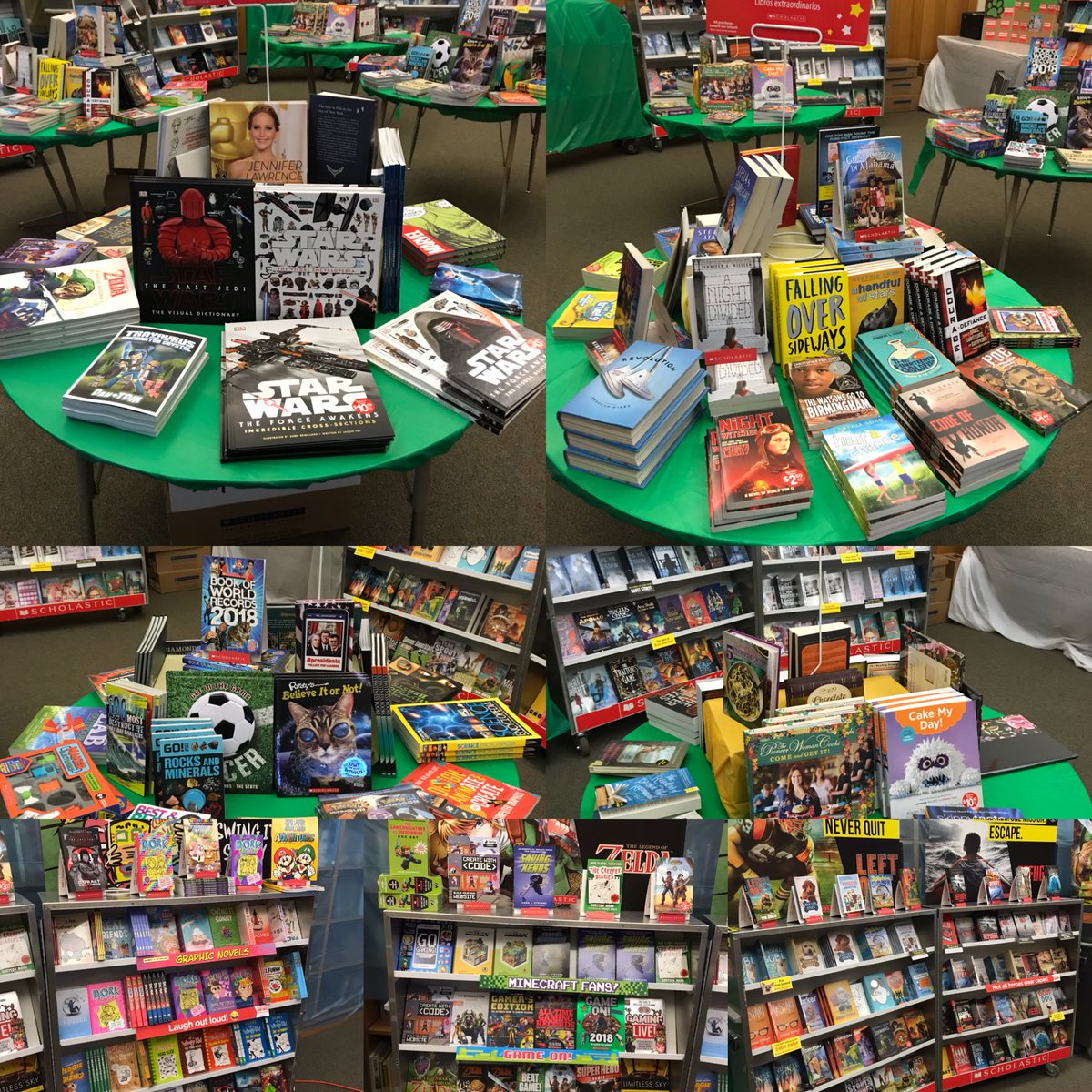 sjscorpions's tweet photo. Thank you to the #SJMSPTA for putting on our annual Book Fair! https://t.co/qQigfvFa7x