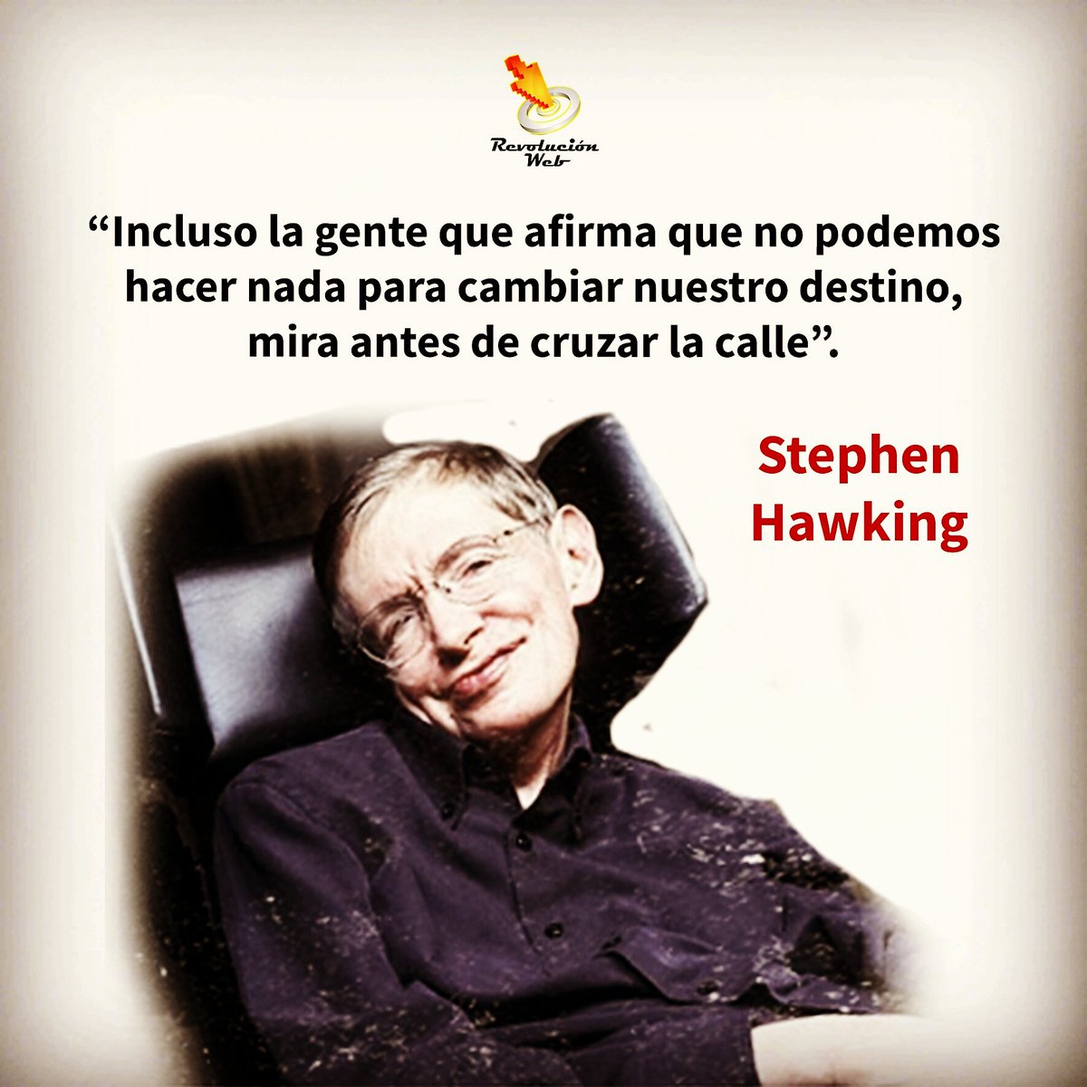 Revolucionweb1's tweet photo. #motivacion #inspiracion #motivate #inspirate #hazlo #hazloposible #hazlosuceder #hazlosinmiedo #setumismo #hacerlotumismo #emprendedor #emprendedores #emprendedoras #revolucionweb #inspirando #personas #stephenhawking https://t.co/358Ak1tvY8
