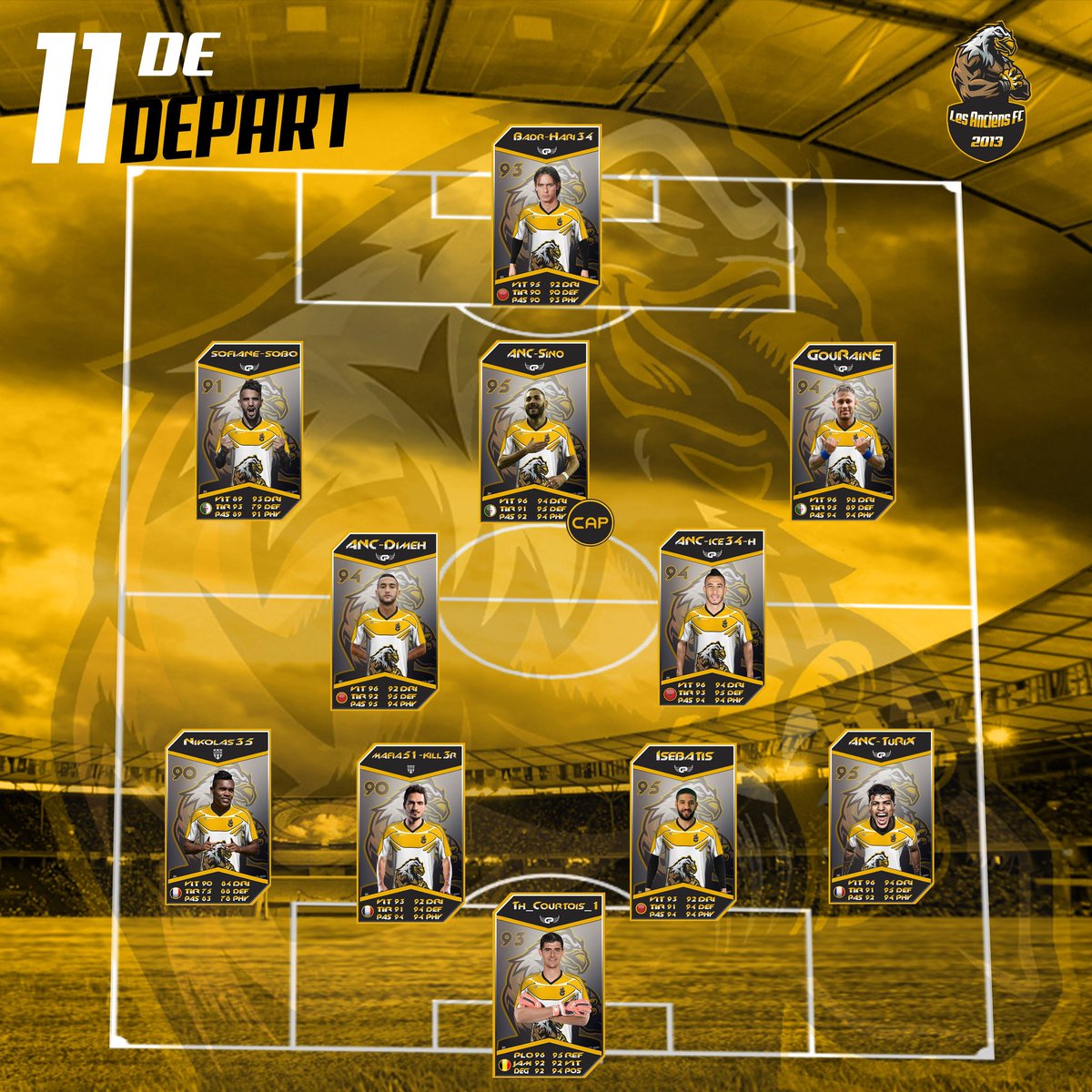 xMansheet's tweet photo. Compositon et programme de ce soir :
@ANC_Sino @fcvirus99 @ChiefsCP @FVPA_FR @ActuCP_FR @Limitless_Es https://t.co/JP9QzRneBs