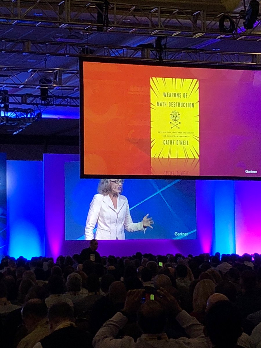Diverse teams reduce bias and unleash innovation. Don’t create weapons of math destruction! #GartnerDA