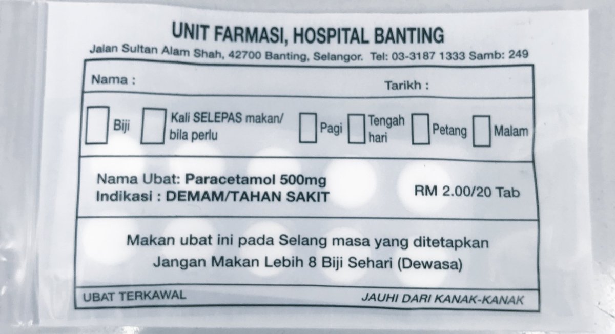 asdayati1's tweet photo. Kalau makan nasi 10 pinggan...agak-agak apa akan jadi?

Sama juga seperti Paracetamol. Ia hanya akan berbahaya pada hati jika dimakan lebih 20 biji sekaligus. 

Kalau betul makan 2 biji boleh rosakkan hati, sila tunjukkan bukti kukuh.
@UbatOhUbat @gucaknaubat https://t.co/c1Plapizdv