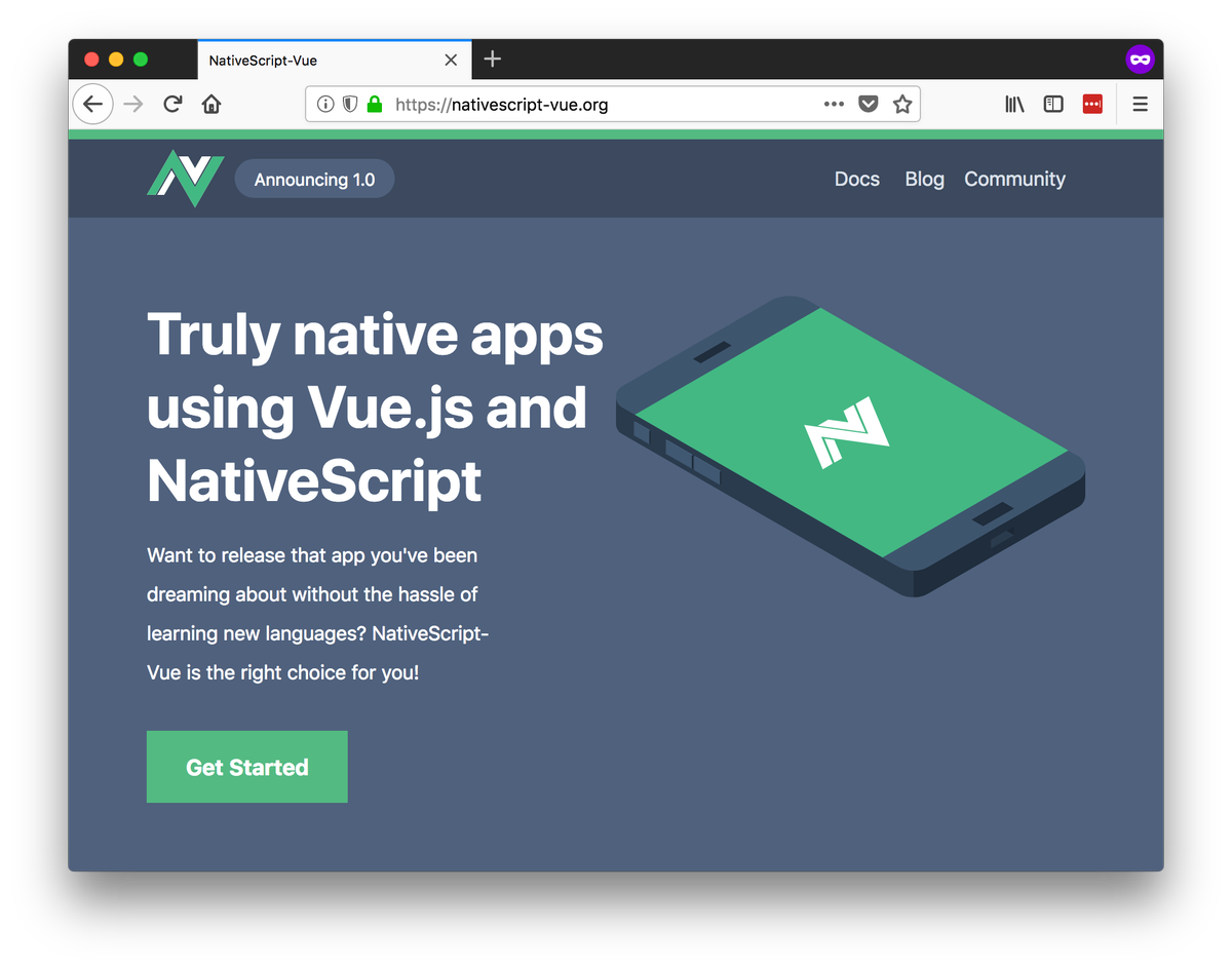 LaravelVueJs's tweet image. Getting Started with NativeScript-Vue 1.0 - 
laravel-vuejs.com/getting-starte… - 
 
#Laravel #LaravelVueJs #VueJs