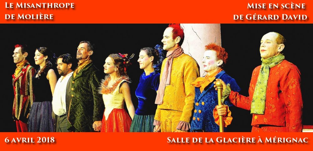 LesLabyrinthes's tweet photo. Vendredi 6 avril 2018 : Le Misanthrope de Molière, à la salle de la  Glacière, au 56 Rue Armand Gayral, 33700 Mérignac. Représentations à  10h, 14h et 20h30 https://t.co/d6TQWVhg5e