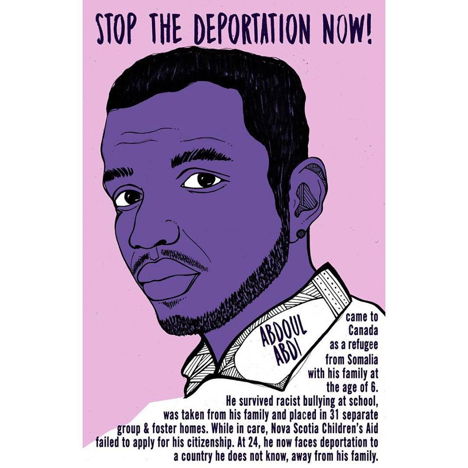 NSShadesofGreen's tweet image. Minister of Public Safety @RalphGoodale intervene now and stop the deportation of #AbdoulAbdi #StopTheDeportationNow #FreeAbdoulAbdi #cdnpoli