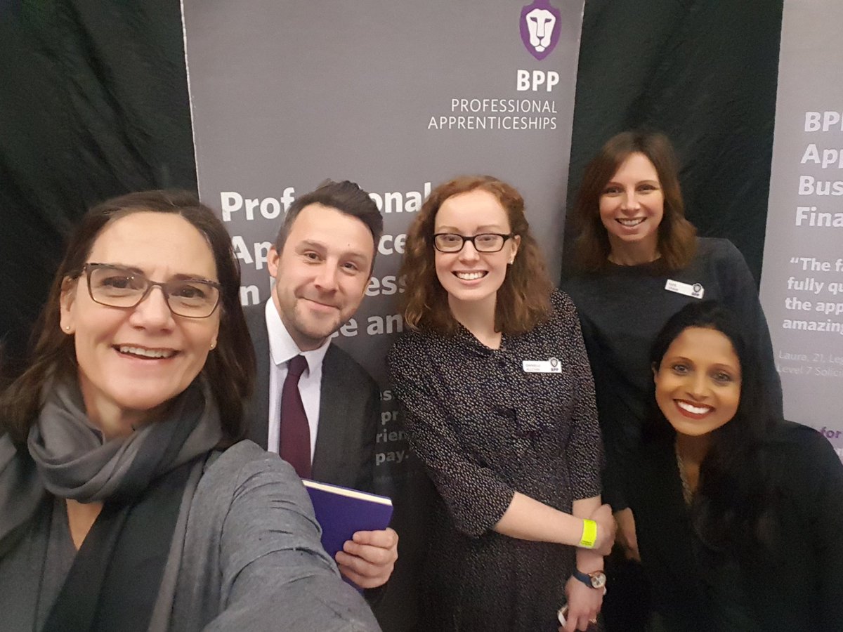 ClareGrant20's tweet photo. @BPPLawSchool #LARF18 the Leeds team at the Leeds Apprenticeship Fair today. Come along and meet the BPP team https://t.co/7D8dtZTc8P