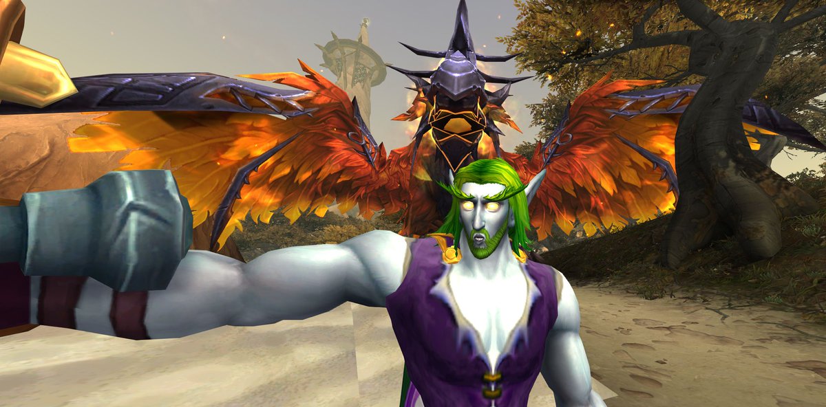 Sarkusmoss's tweet photo. Oooh Ooh ohh #Rukhmar
World of #Warcraft
#Rs #Selfie
I'm here to collect my mystical blazing bird!
#SolarSpirehawk https://t.co/1UHlSRWMar