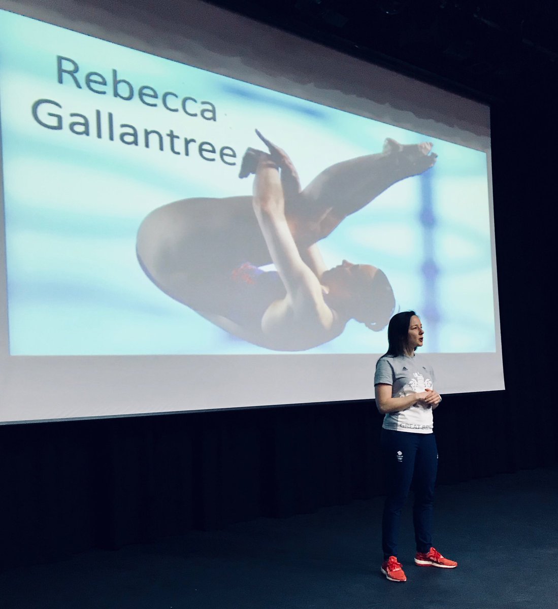 GiggSport's tweet image. Massive thank you to @RGallantree for coming to talk to us this afternoon! #inspirational #goldmedals #backflips
