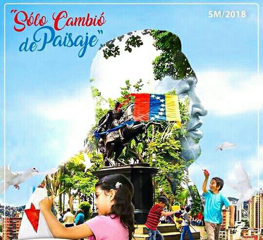 norvismartinez's tweet photo. Gigante de América, Hugo Chávez ¡Nosotros somos los del 27 de noviembre,! ¡nosotros somos!”... “Nos costó mucho llegar aquí en 500 años de batalla, de 1492 a 1992, 500 años de lucha.” #TodosSomosChavez https://t.co/DqQQd6XFRk