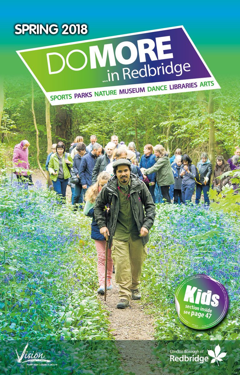 DoMoreRed's tweet photo. Do More in Redbridge #Spring guide is OUT NOW! #Redbridge residents can expect a copy through their letterbox in the next few days. Can't wait? Get a copy @RedbridgeLibs or online https://t.co/hfLNrUgqzl   #DOMOREspring #events #thingstodo #activities #london https://t.co/PXJcNL9iJE