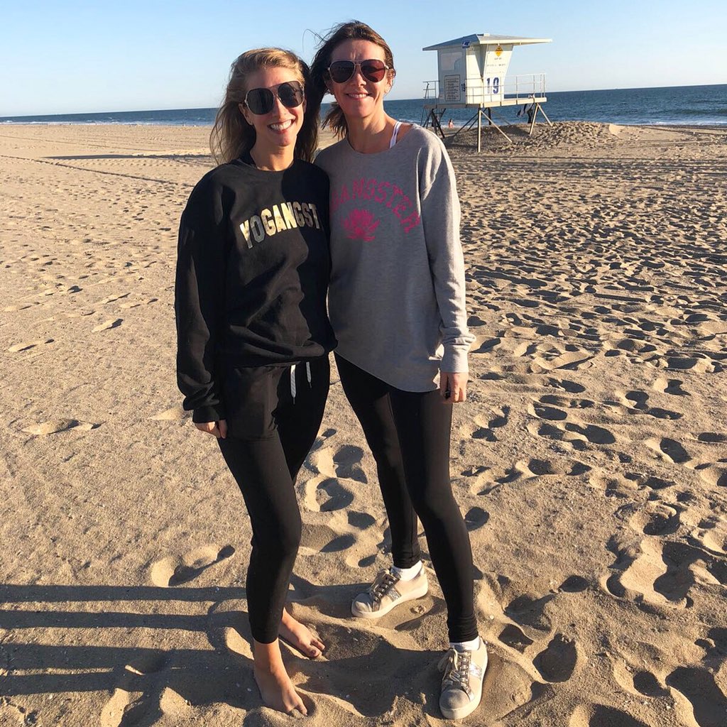 yogangsters's tweet photo. #Yogangsters on the beach congratulations on completing your #TeacherTraining with @IAMBENSEARS ๐ and an extra special #HappyBirthday shout out to our own @HotYogaLove1 ๐๐พ๐ #TeamYogangster #YogaLove #Yogangster #YogaTeachers #GlobalYogis #Wanderlust #CaliforniaDreaming https://t.co/FqEydkU8sd