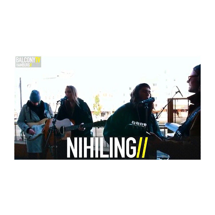 nihiling's tweet photo. We played on @BTVHamburg 
Watch here:
https://t.co/syFnriJwIz

#balconytv https://t.co/fsj5fKdnR7