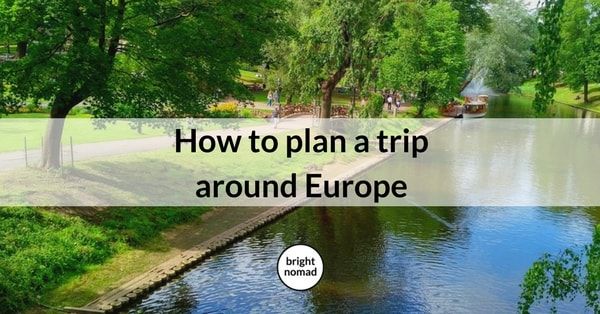 BrightNomad's tweet photo. How To Plan a Trip Around Europe  https://t.co/UDHIkyUzk4 - #travel #travelblogger #routeperfect https://t.co/mBEYH6k23b