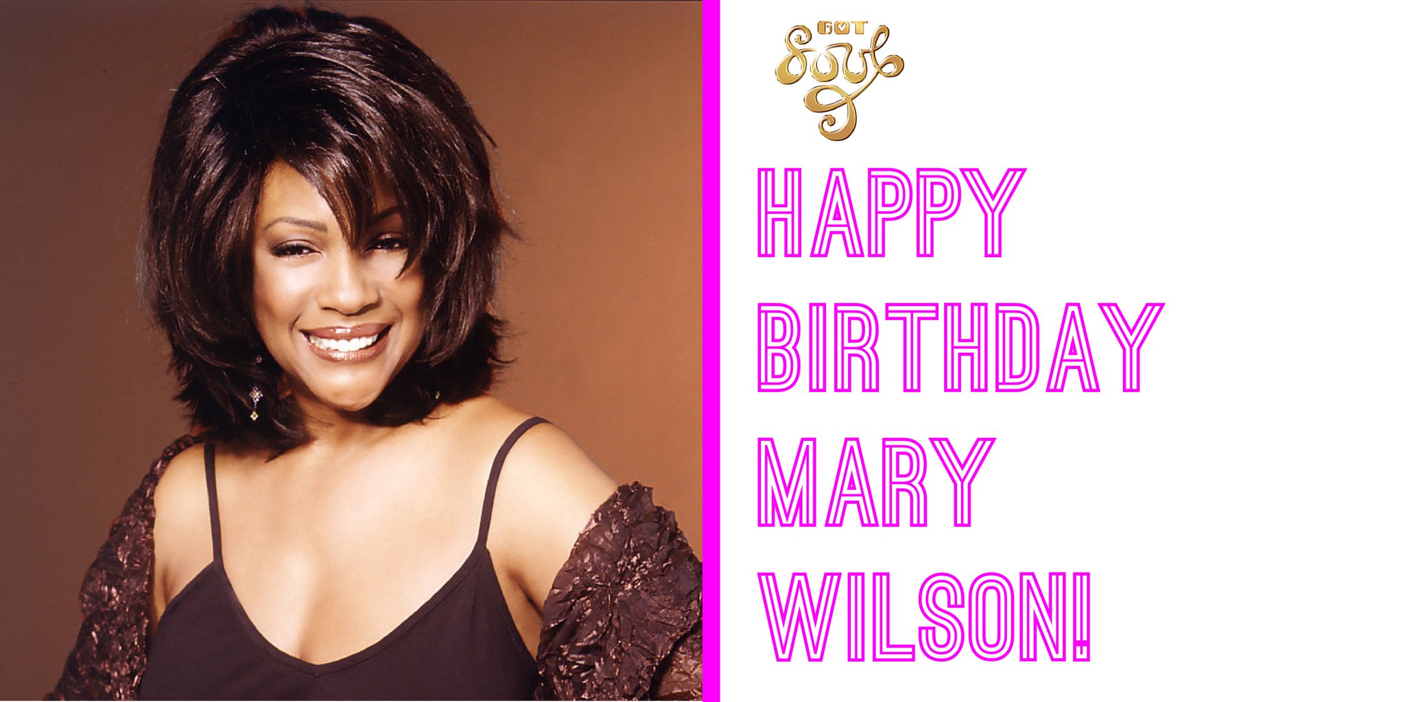 Happy birthday to Mary Wilson! Your music with the Supremes inspires us all  