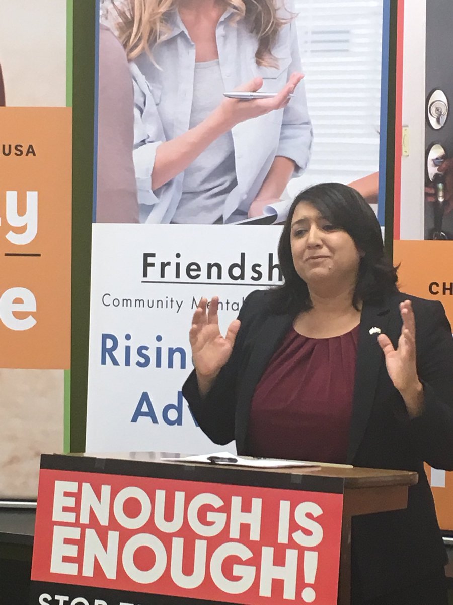 roddmcleod's tweet photo. .@CPLCdotORG hosts a great press conference about ending the #WarOnHealthCare featuring @JanuaryAZ and @hiral4congress #rejectrepeal https://t.co/5ABScW5MRn