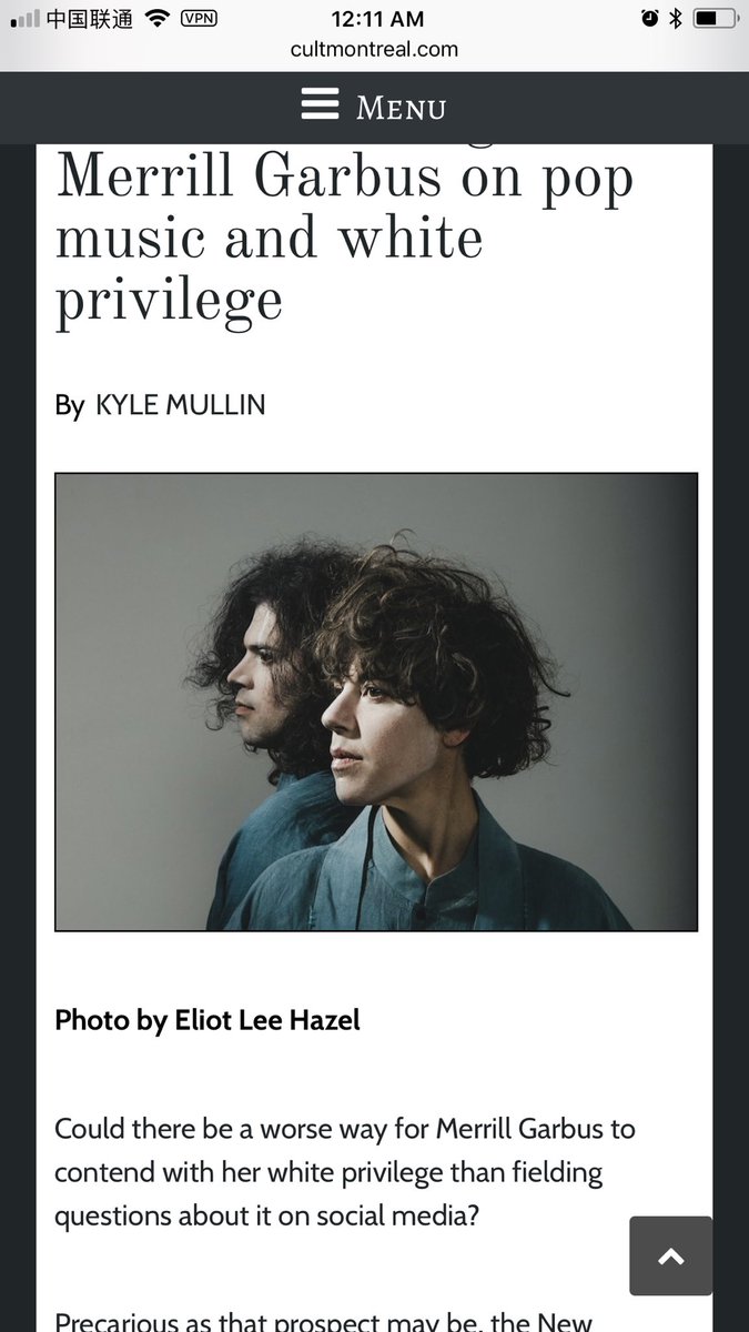 MulKyle's tweet photo. “Thinking we’re on the right side blinds us to our complicity” said @tuneyards singer #MerrillGarbus during our @CultMTL Q&A https://t.co/ZRSaANj98Q https://t.co/YBS3QL638r