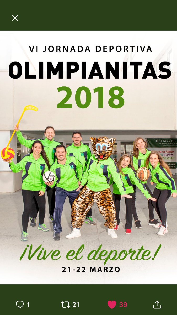 sarasalcedohbst's tweet photo. Cuenta atrás... ¡Qué emoción! 🤾🏽‍♂️⛹🏽‍♀️🤽🏽‍♀️🚴🏾‍♂️ @HBSTORREJON. @EFhbstorrejon https://t.co/vft7xg5cPX